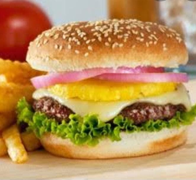 Hamburguesa Hawaiana