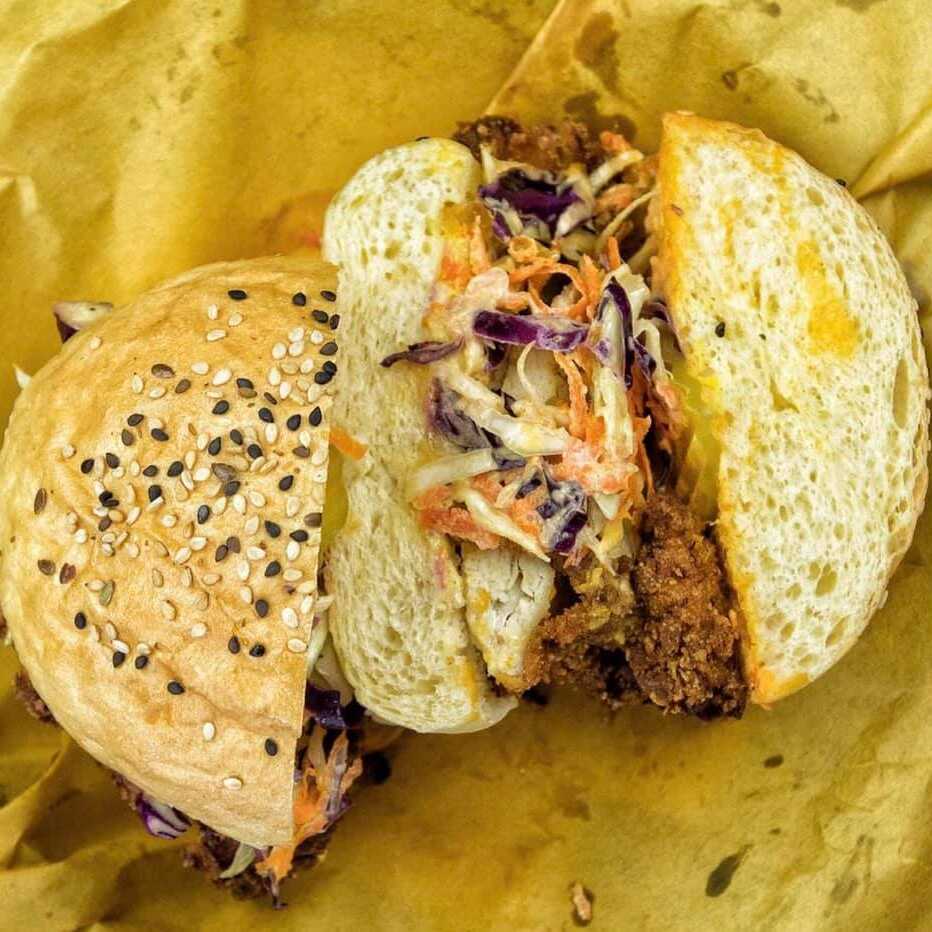Sándwich de Pollo Frito