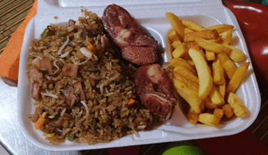 Arroz Personal Con Costilla o Pollo