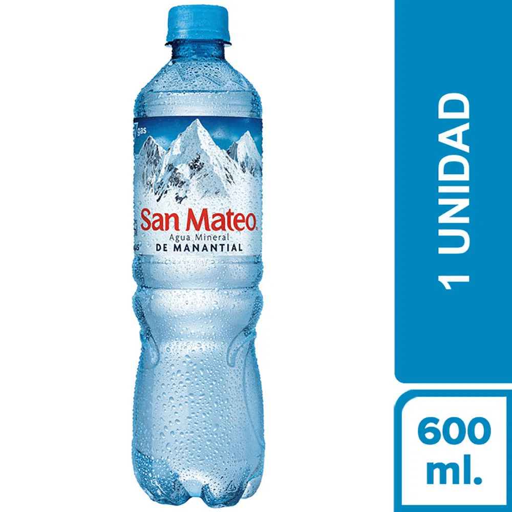 Agua San Mateo sin Gas 600 ml