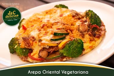 Arepa Oriental Gratinada