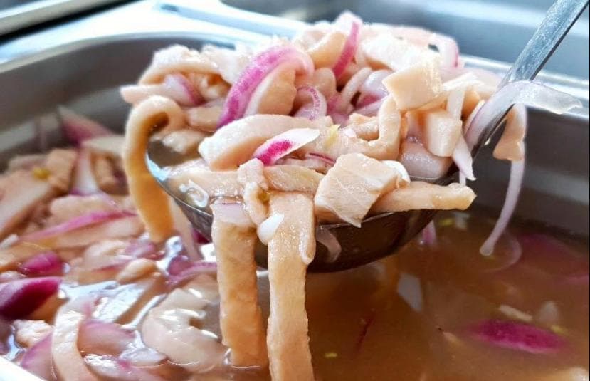 Ceviche Peruano con Piangua