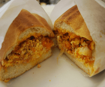 Torta de chorizo con huevo