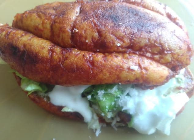 Pambazo de Carne Campechana