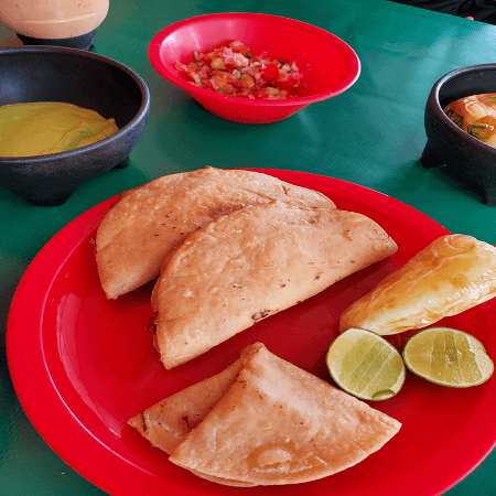 Taco Dorado de Camarón