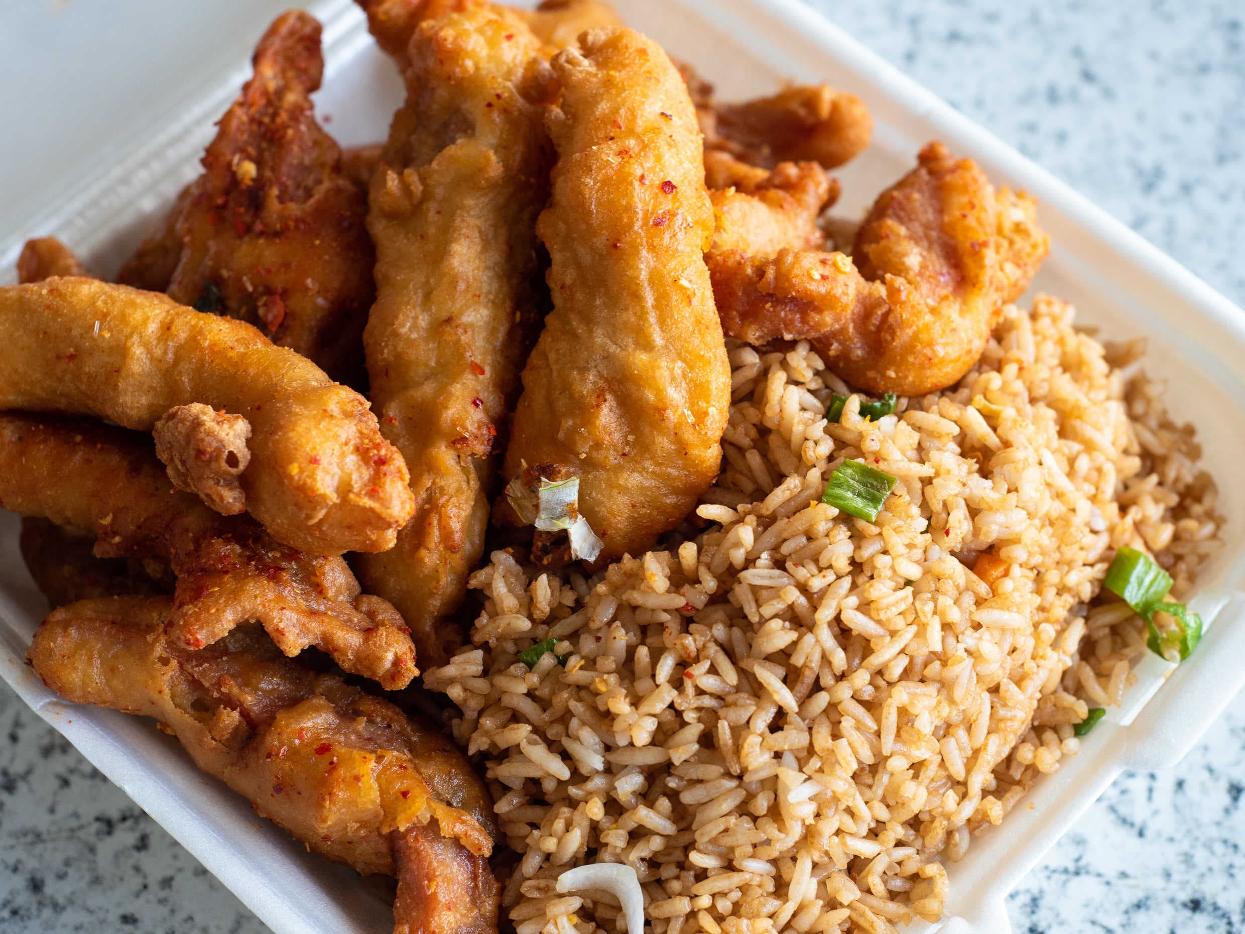 Arroz con 1 guiso a escoger