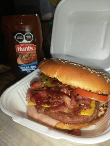 Combo Hamburguesa BBQ