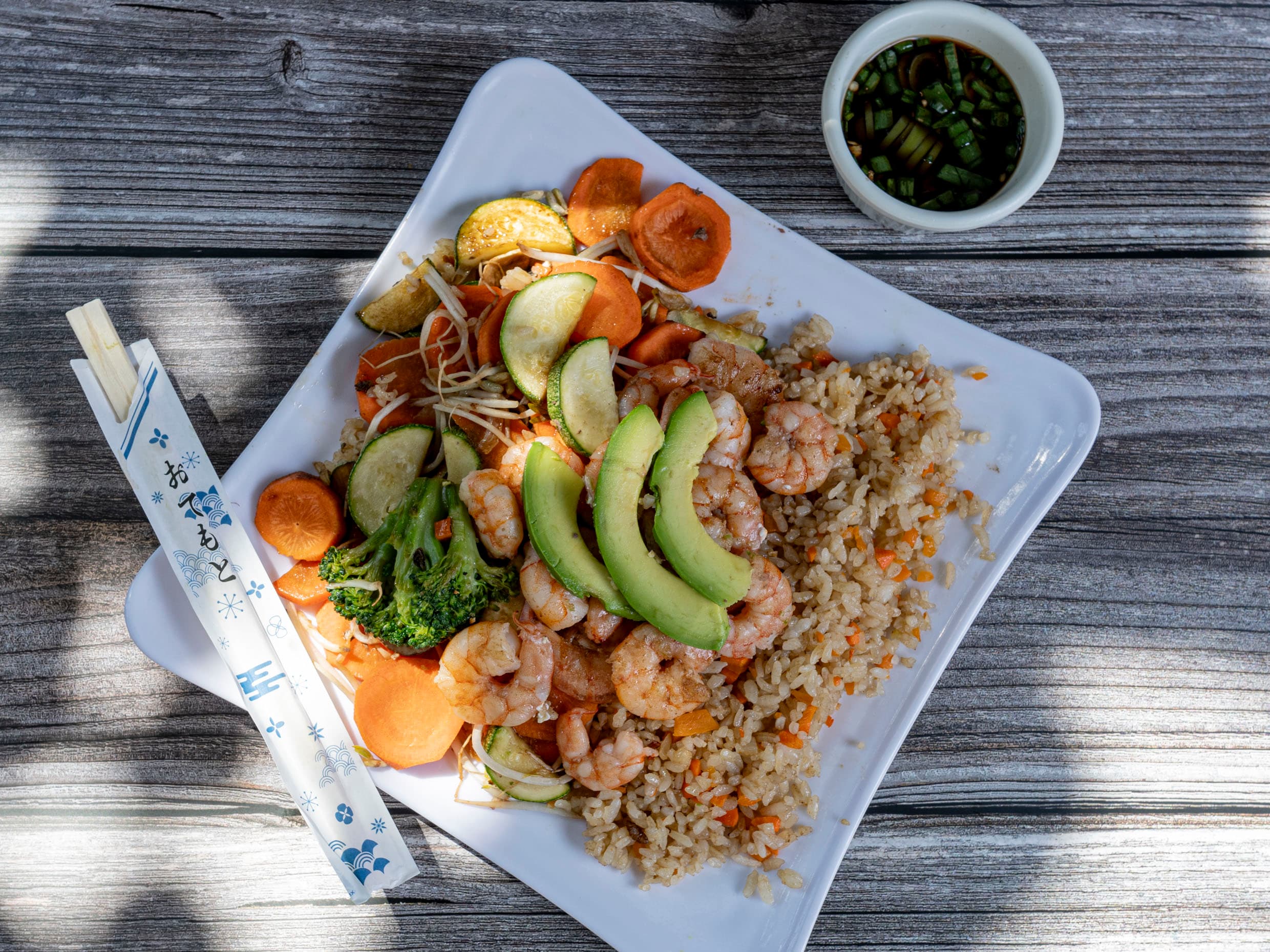 Tepanyaki de Camarón