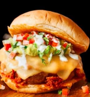 Hamburguesa Mexicana 140gr