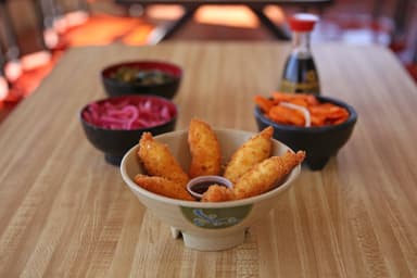 Camarones con Queso