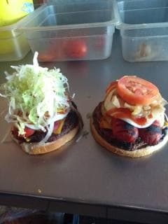 Hamburguesa sencilla