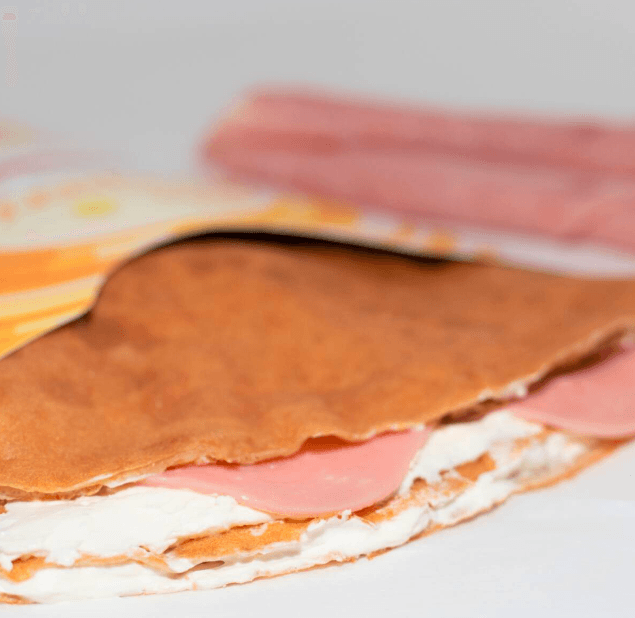 Crepa Philadelphia con Jamón