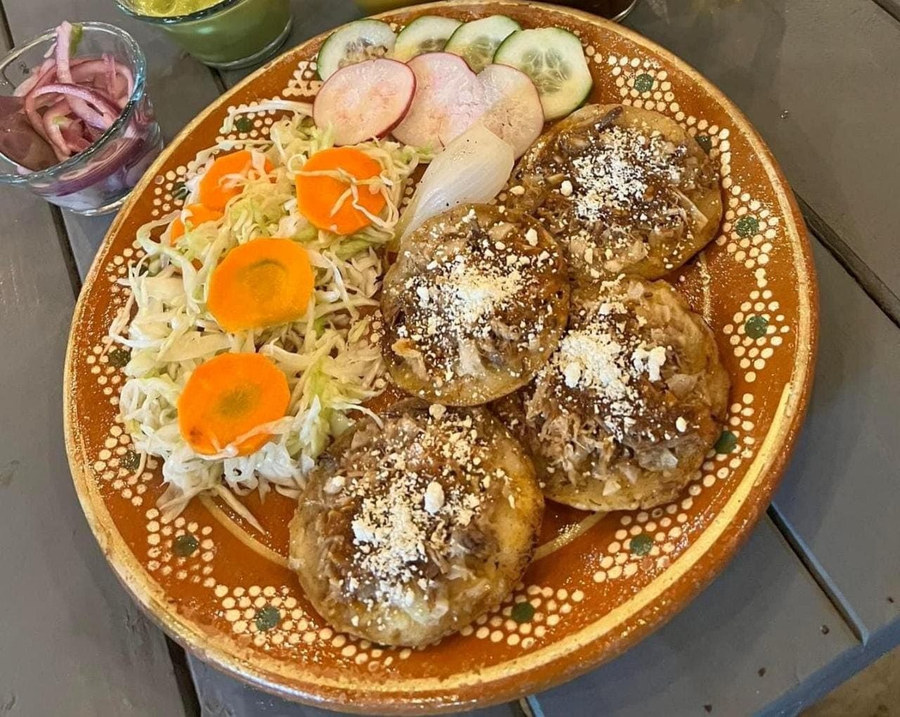 Garnachas con Carne de Res