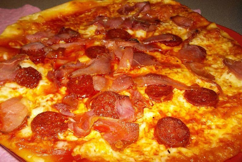Pizza Pollo Bbq + Colombiana 1.5