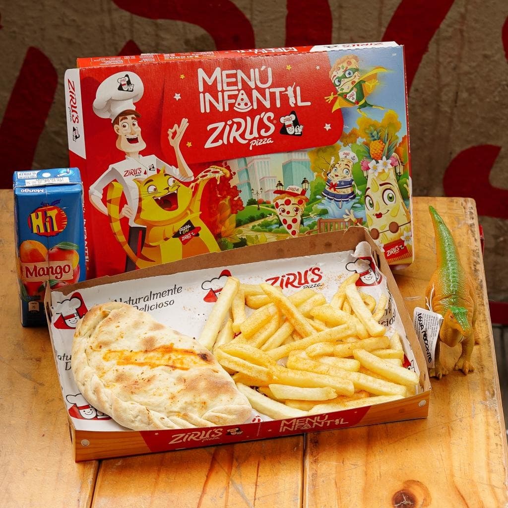 Combo Infantil Panzarotti+Papas+Jugo Hit+Sorpresa