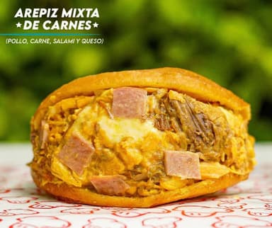 Combo Arepiz Mixta de Carnes
