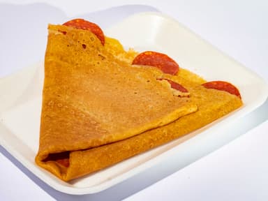 2 Crepizza + 1 Crepa Un Ingrediente Dulce