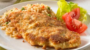 Milanesa de Pollo Empanizada