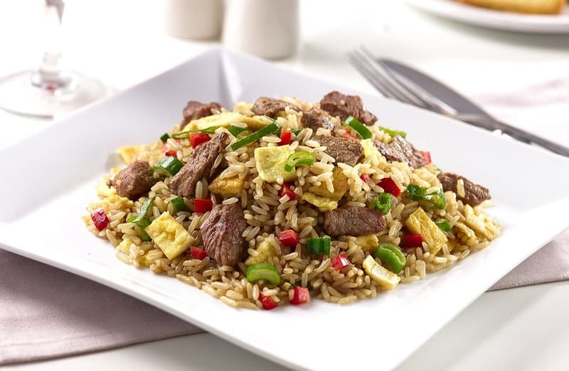 24--Arroz Frito con Carnes de Res