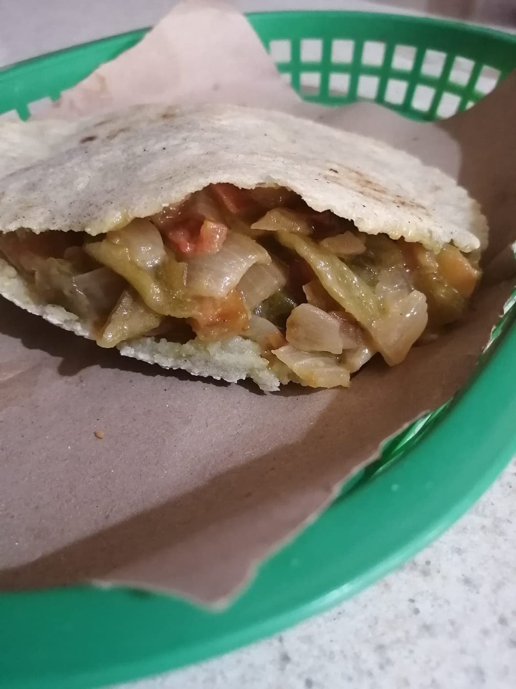 Rajas con Queso