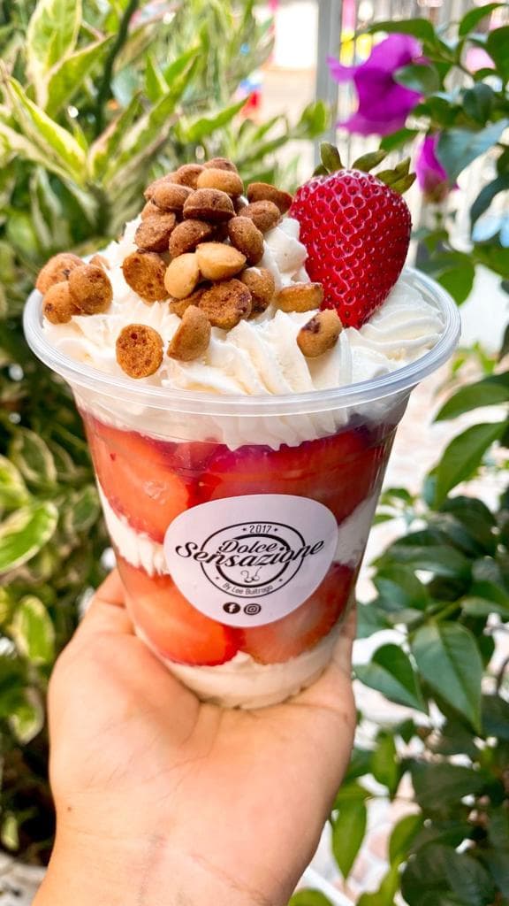 Fresas con Crema Grandes