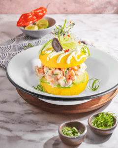 Causa de Langostinos