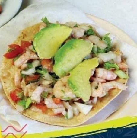 Tostadas de camaron
