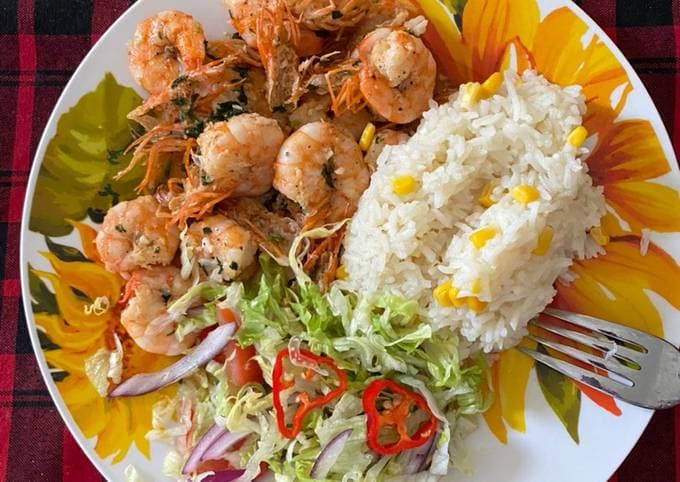Camarones al Mojo de Ajo