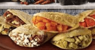 Orden de 3 Gorditas a la plancha, guiso a elegir