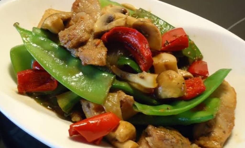 Chancho Asado con Verduras