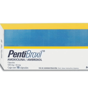 PENTIBROXIL 500/30 MG C/16 CAPS