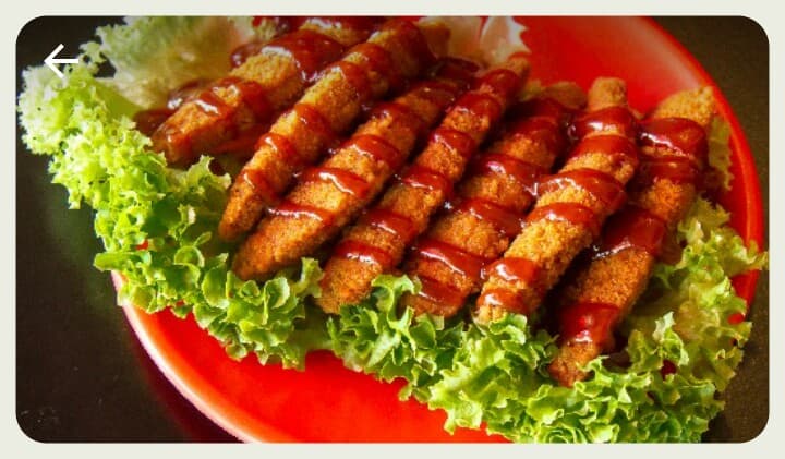 Tiras de pollo