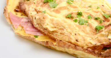 Omelette de Jamón, Queso (Tradicional)