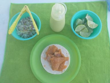 🍃Taco de Salsa de Chicharron