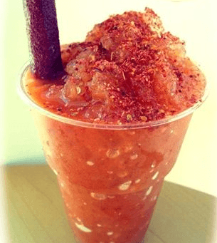 Raspado Clamato