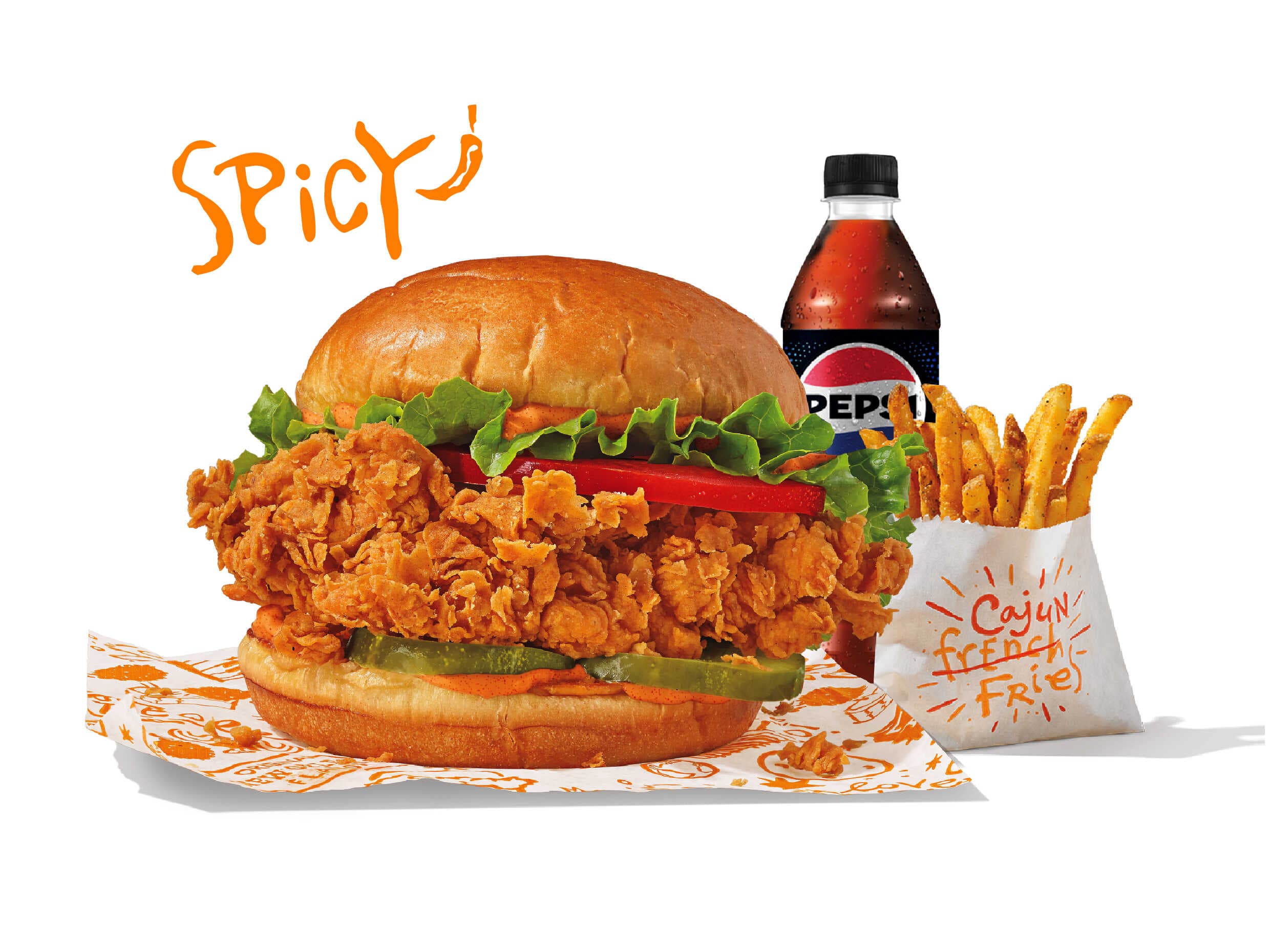 Combo Chicken Sandwich Deluxe