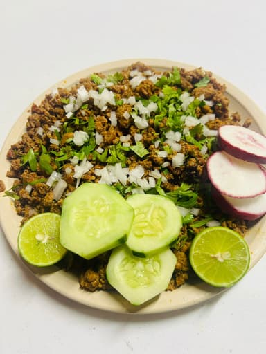 5 tacos de Carnaza y 5 Tacos de Bistec