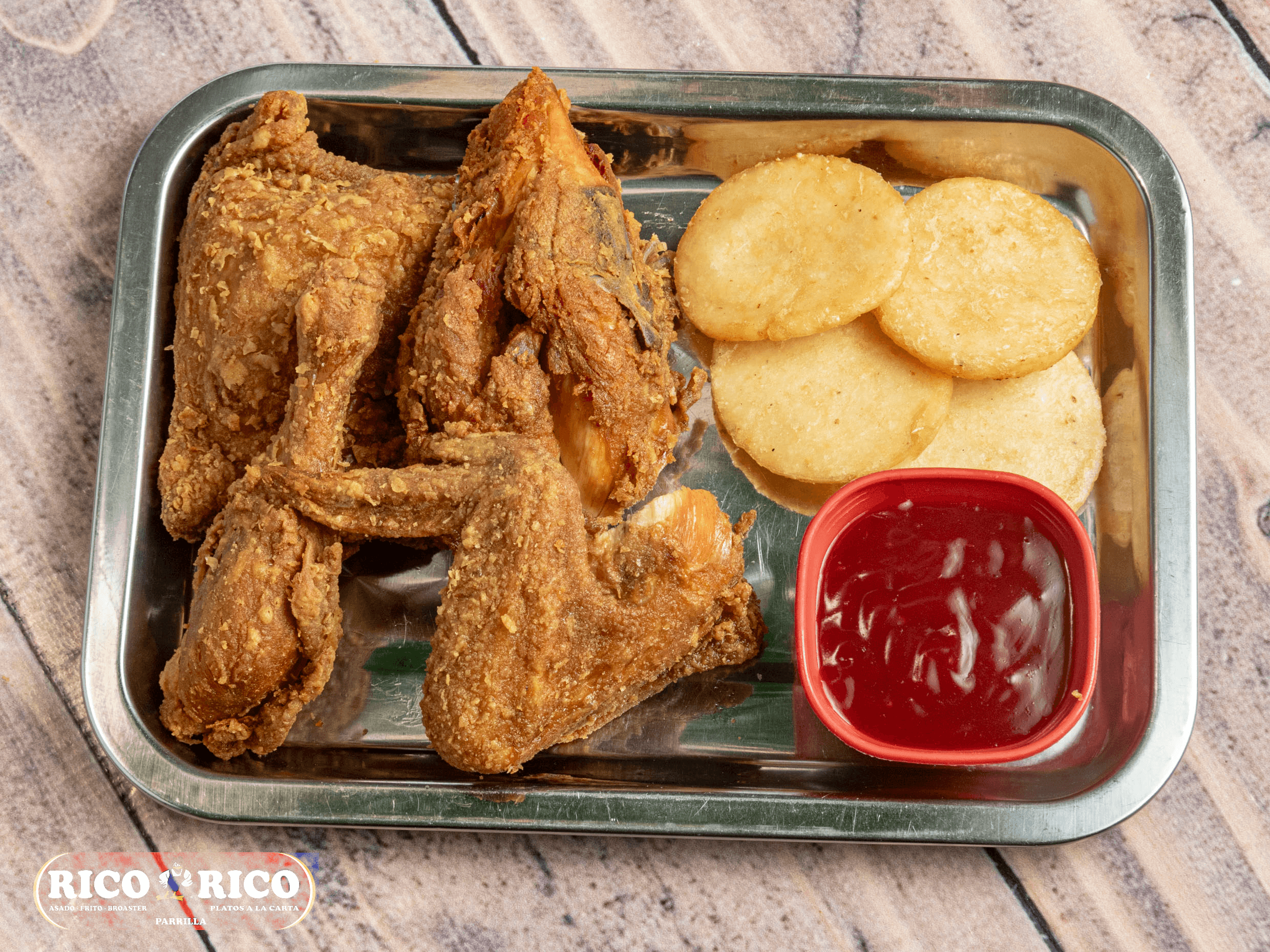 Medio Pollo Broaster