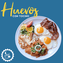 Huevos con Tocino