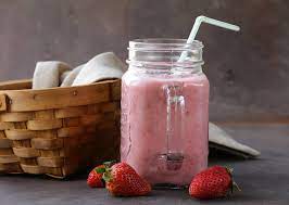 Fresa en Leche