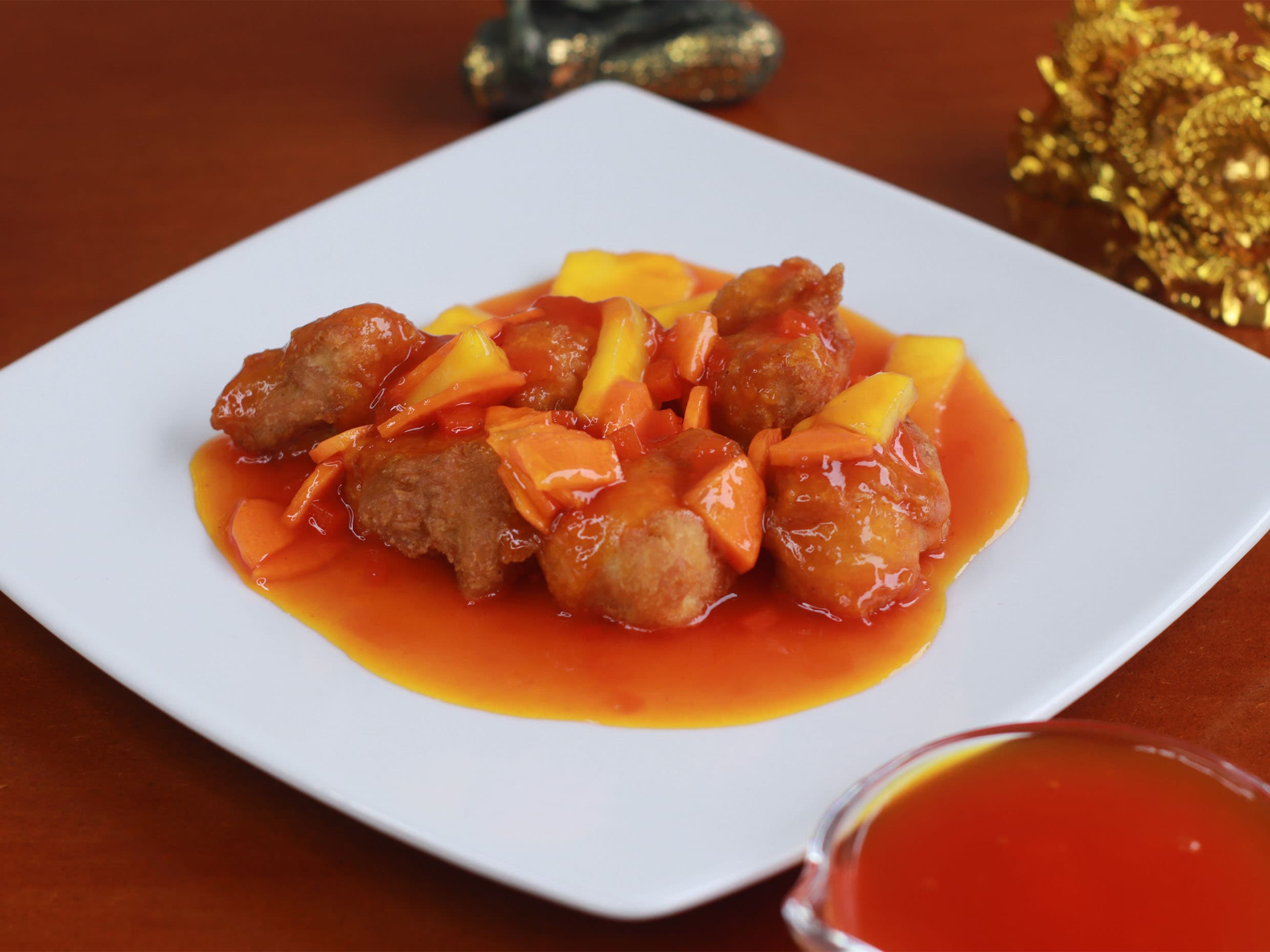 Agridulce Grande (Croquetas de pollo)