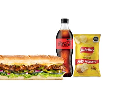 Combo Costillas BBQ 15 cm