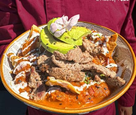 Chilaquiles Rojos Sencillos