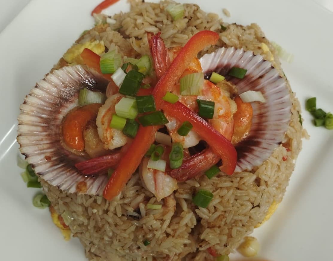 Arroz Chaufa de Langostinos