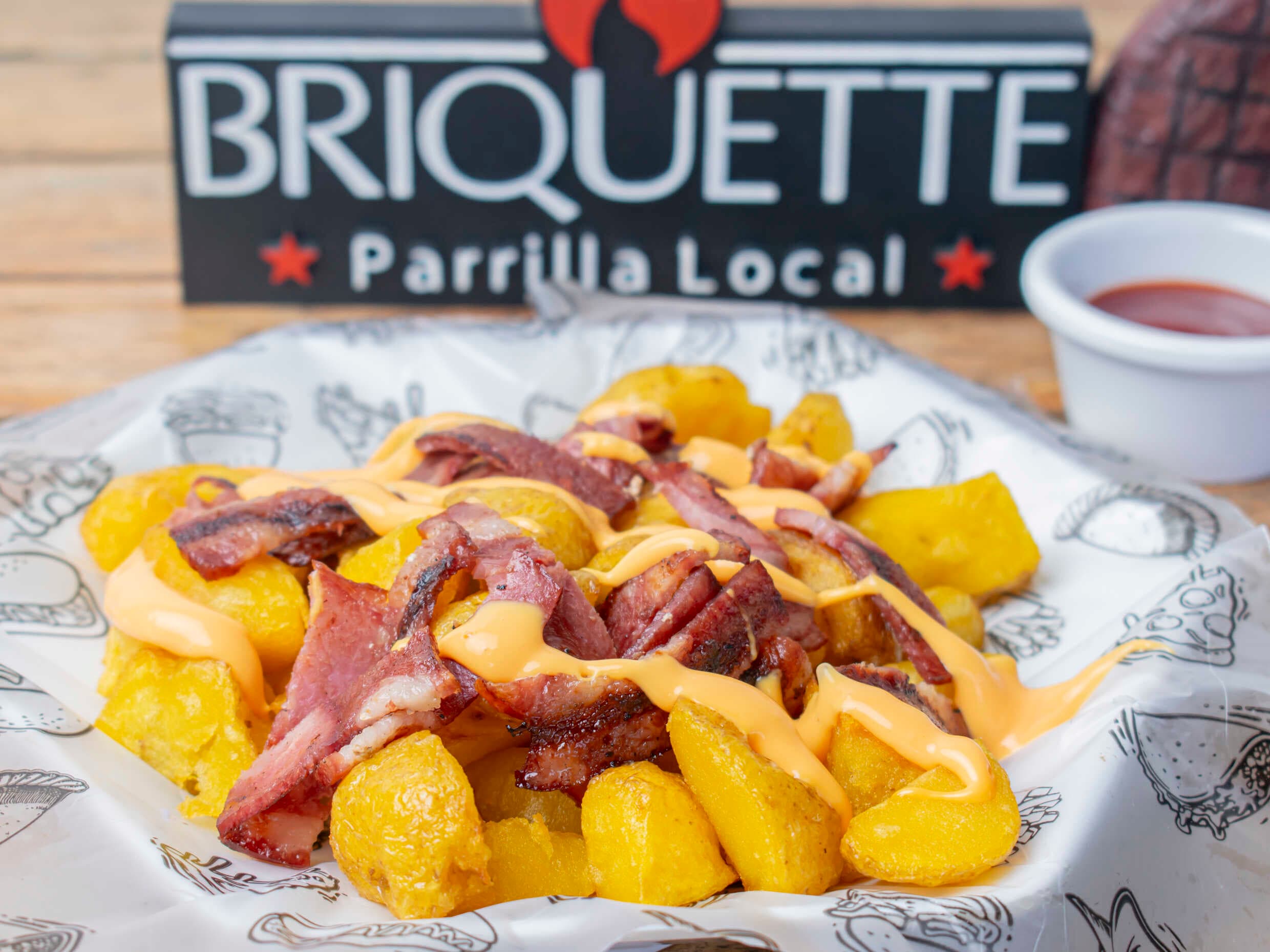 Papas Criollas con Tocineta