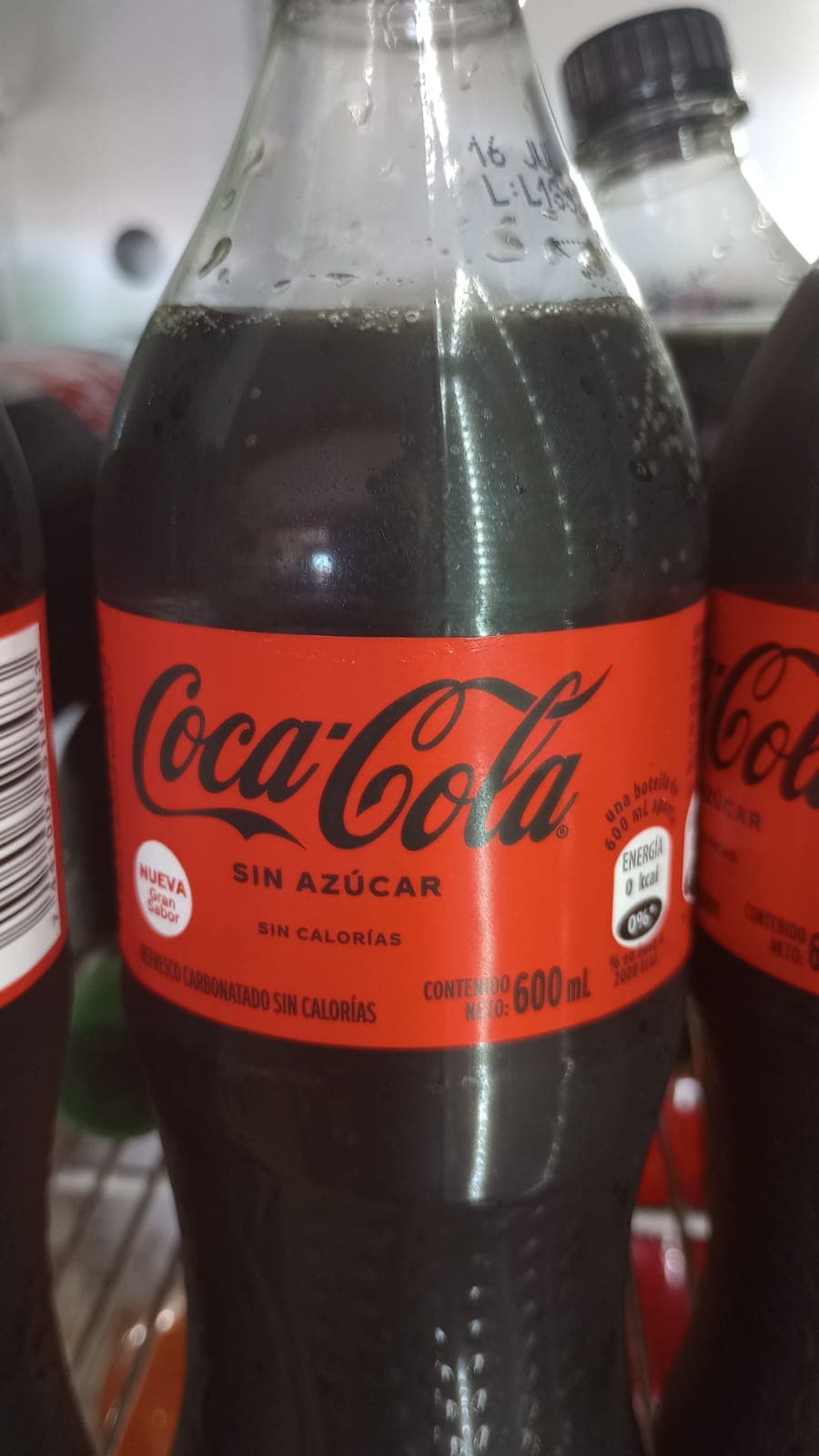 Coca Cola Sin Azúcar 600ml