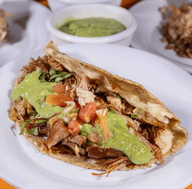 Quesadilla más Carnitas