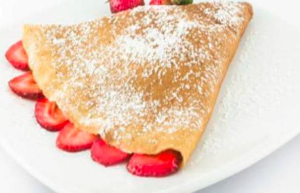 Crepa de Mermelada de Fresa