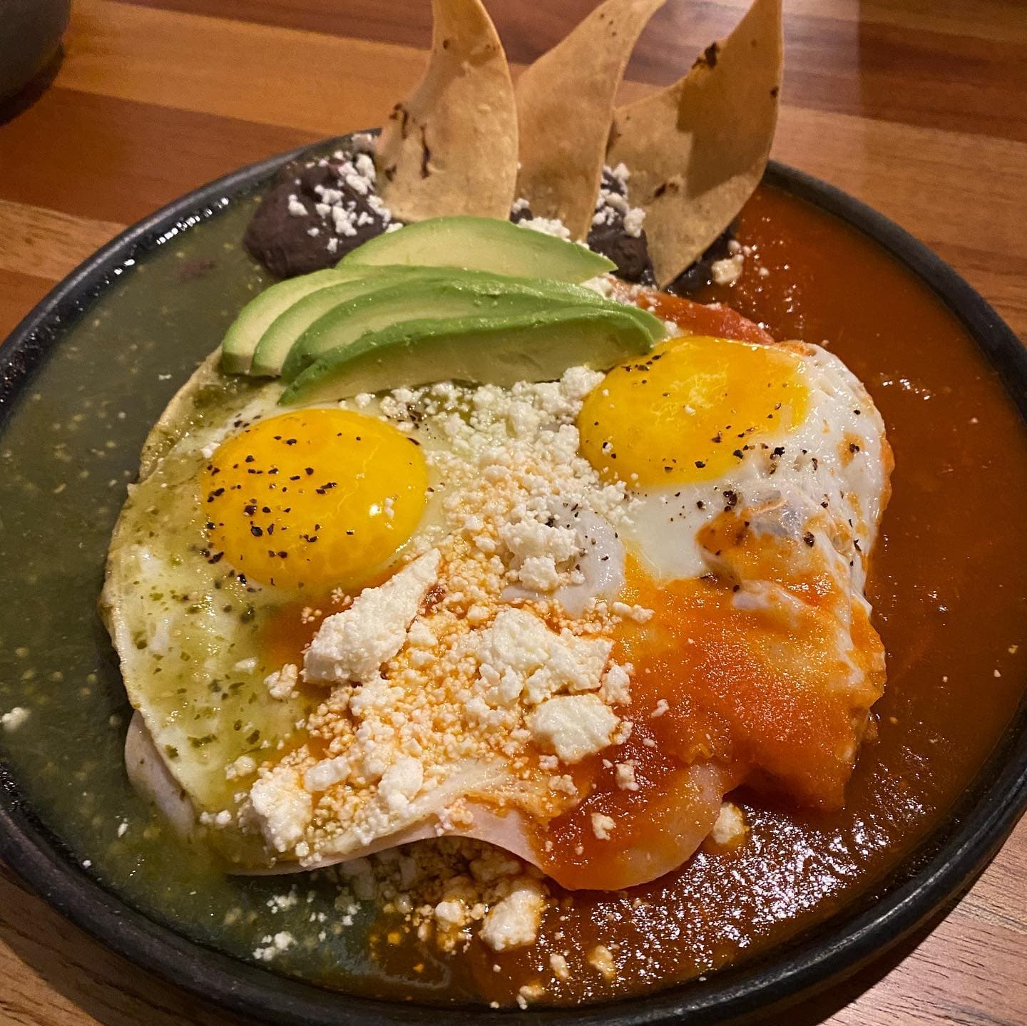 Huevos rancheros/divorciados