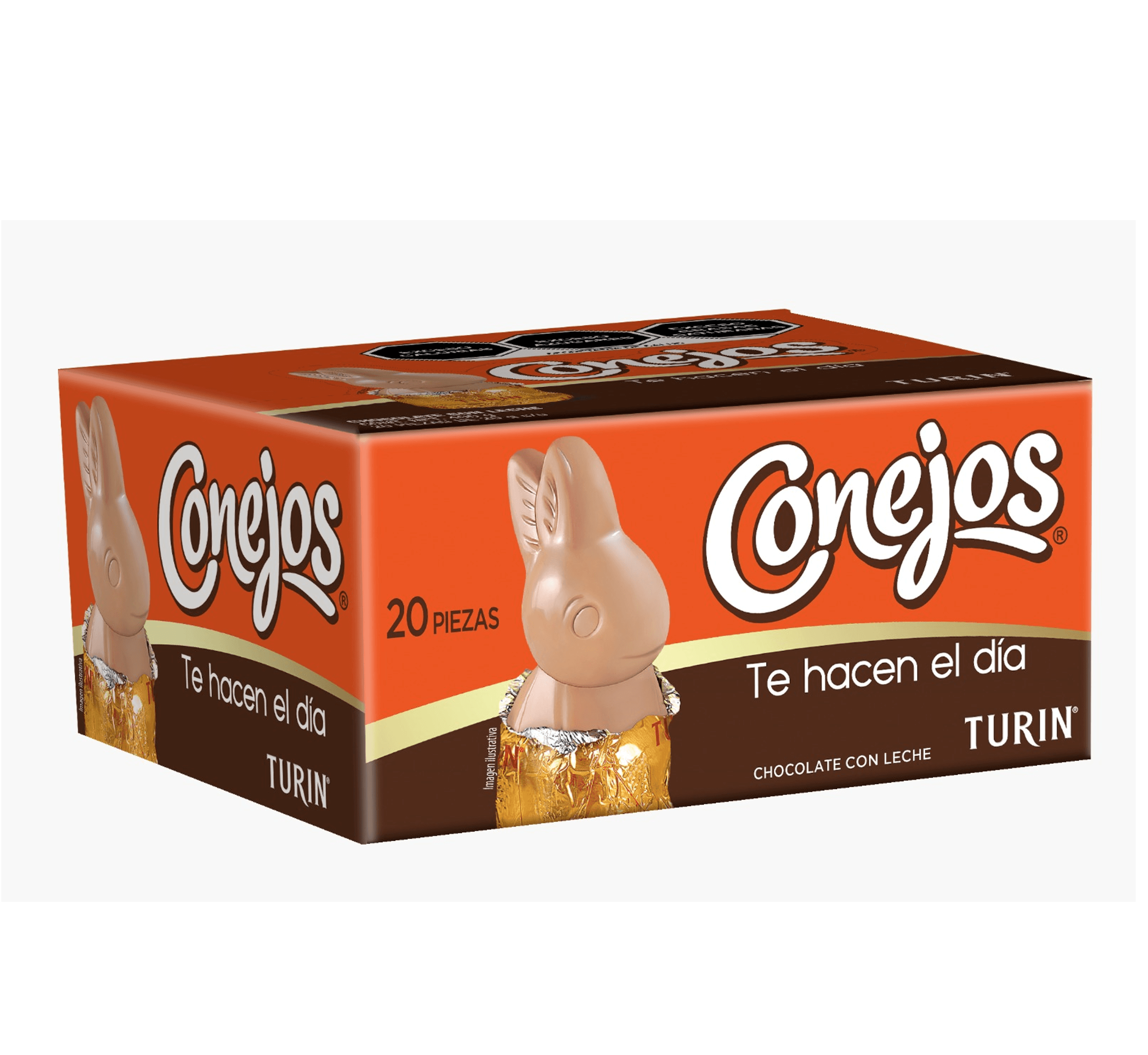 Turin Chocolate Conejos Caja 20 Pz